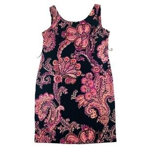 STUDIO I. Women’s Dress Size 14,‎ Sleeveless, Stretchy, Multicolor (1ps).